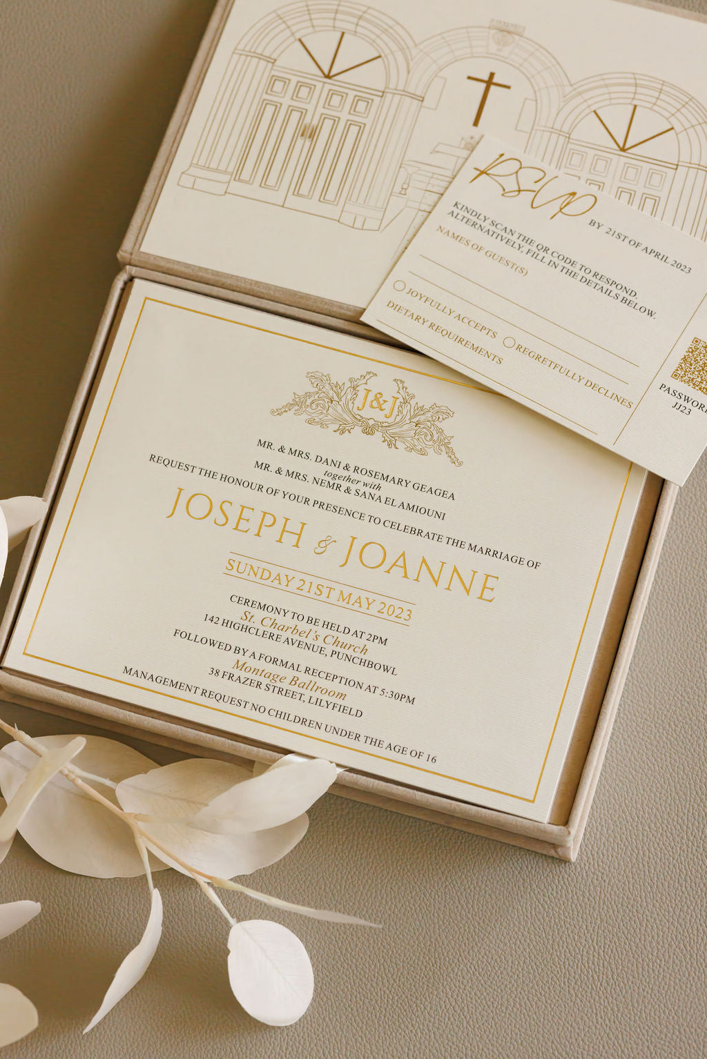 Boxed Invitations