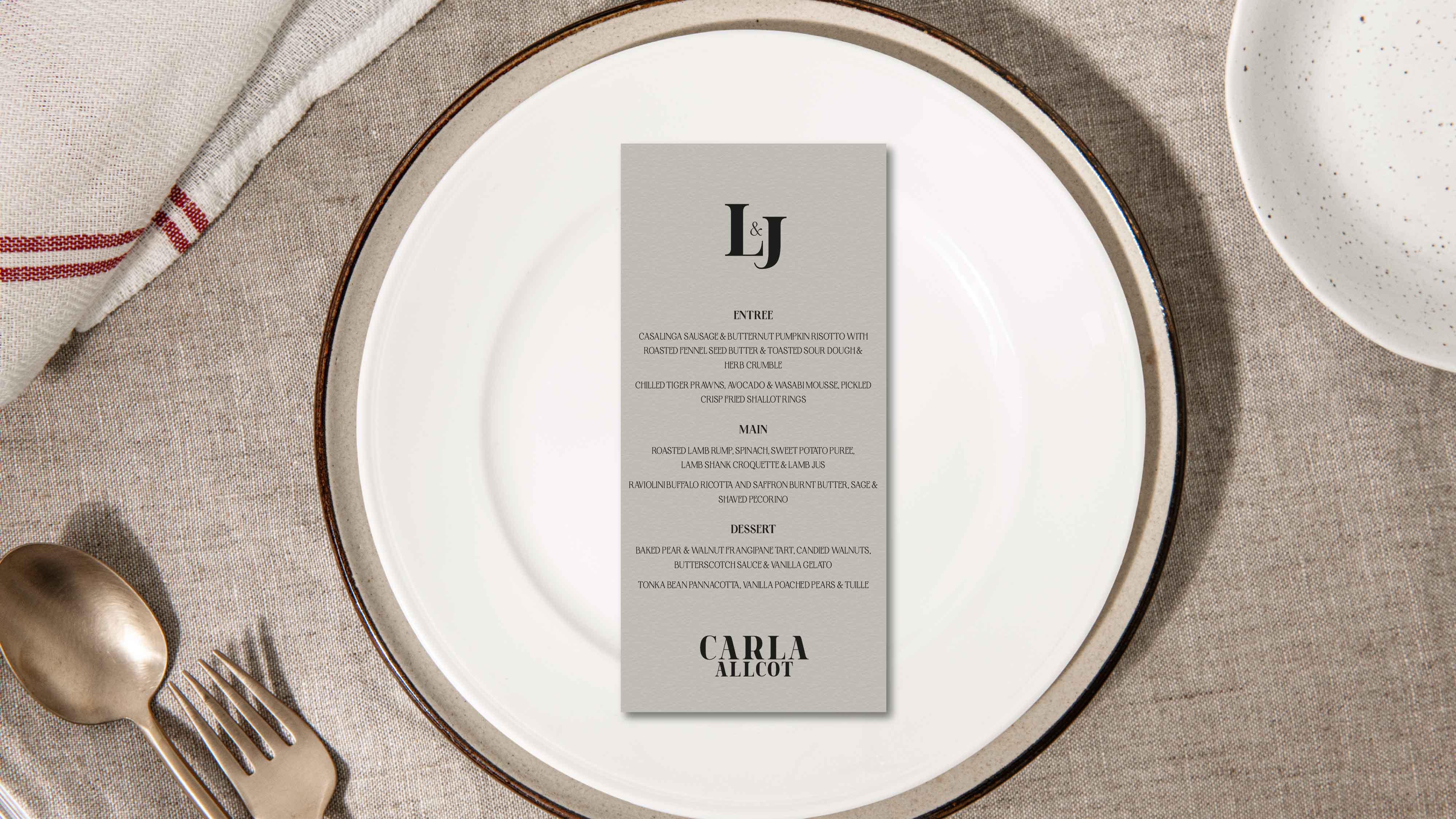 Menu Design 4