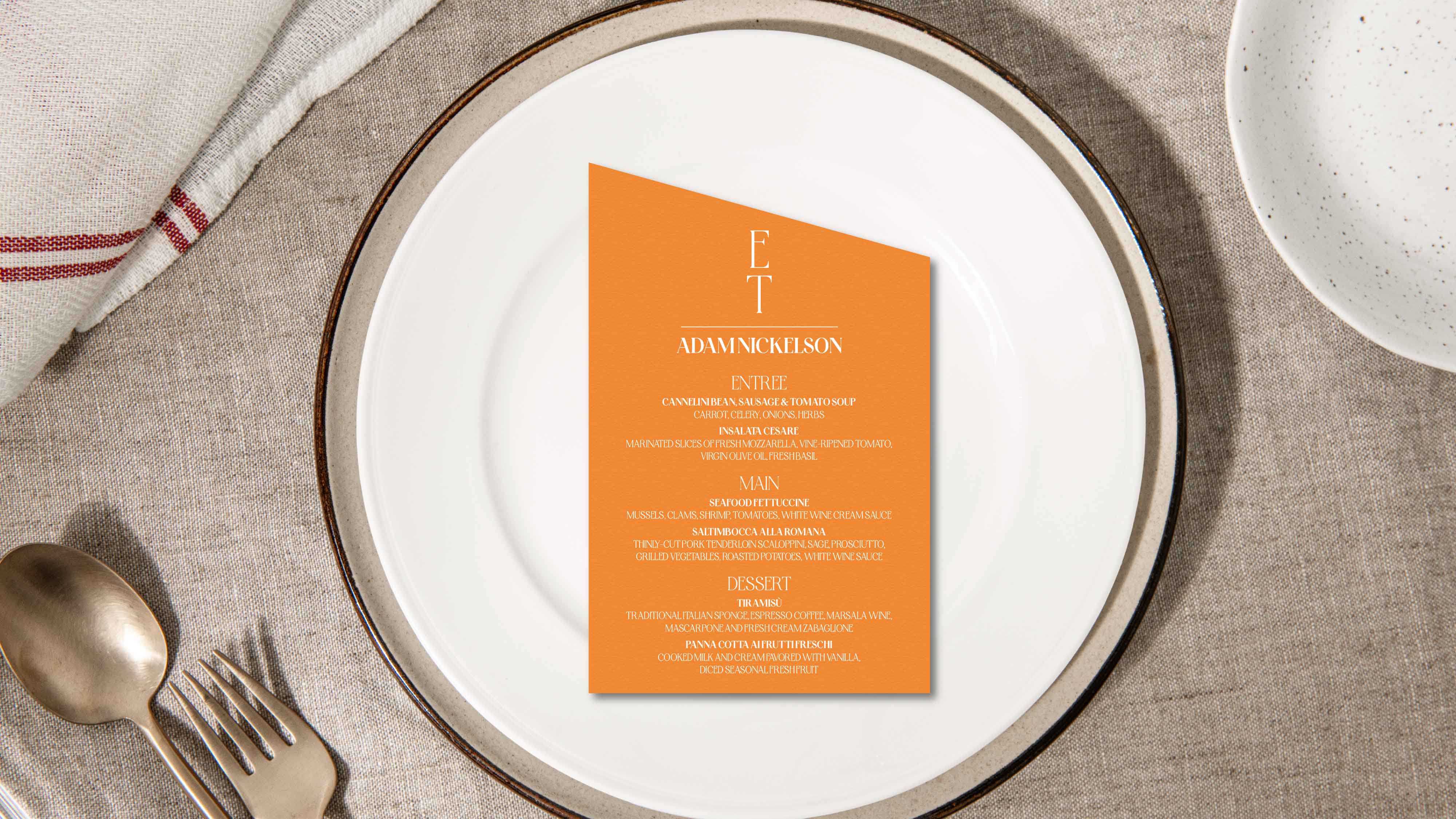 Menu Design 1