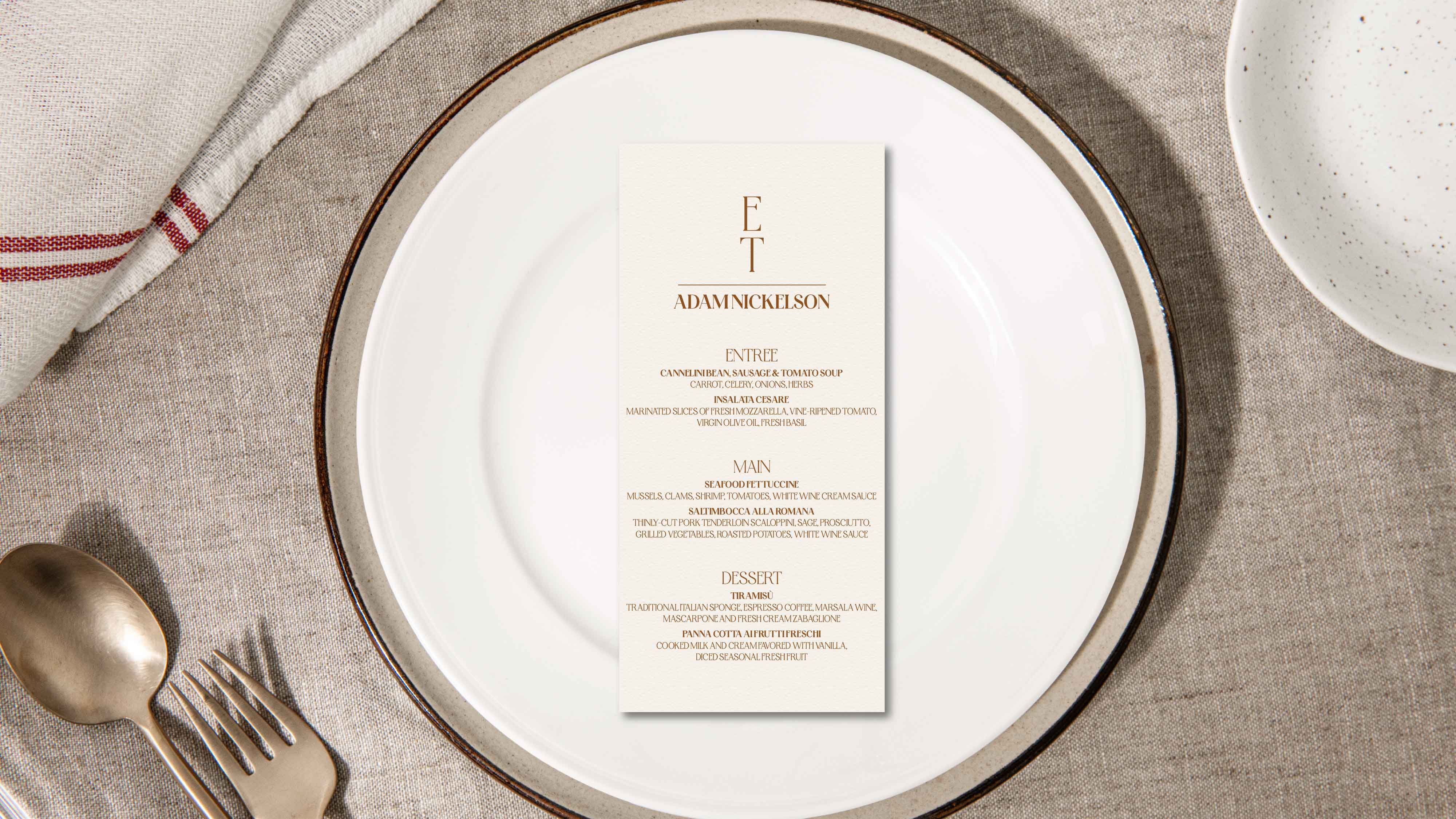 Menu Design 1