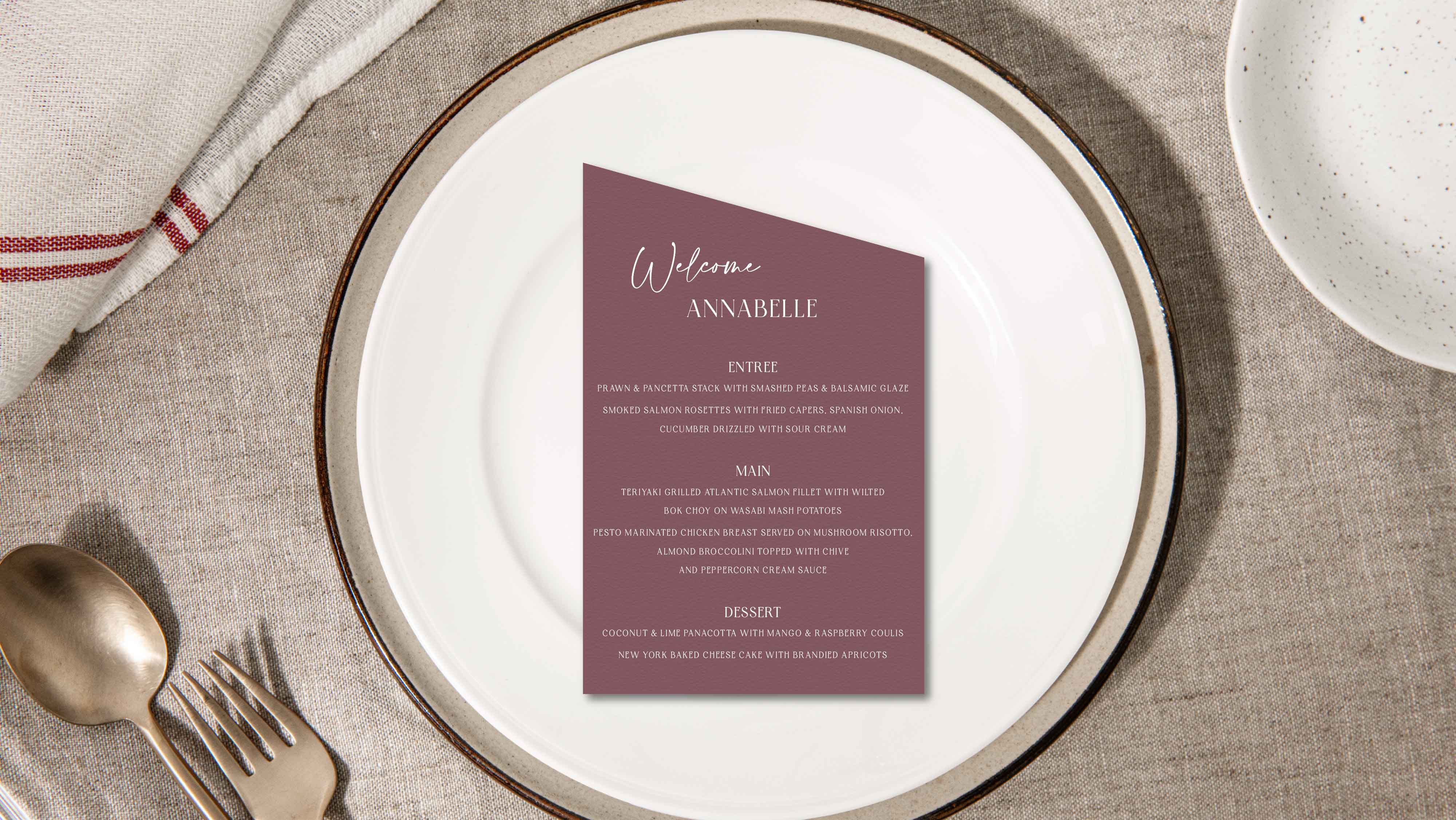 Menu Design 3