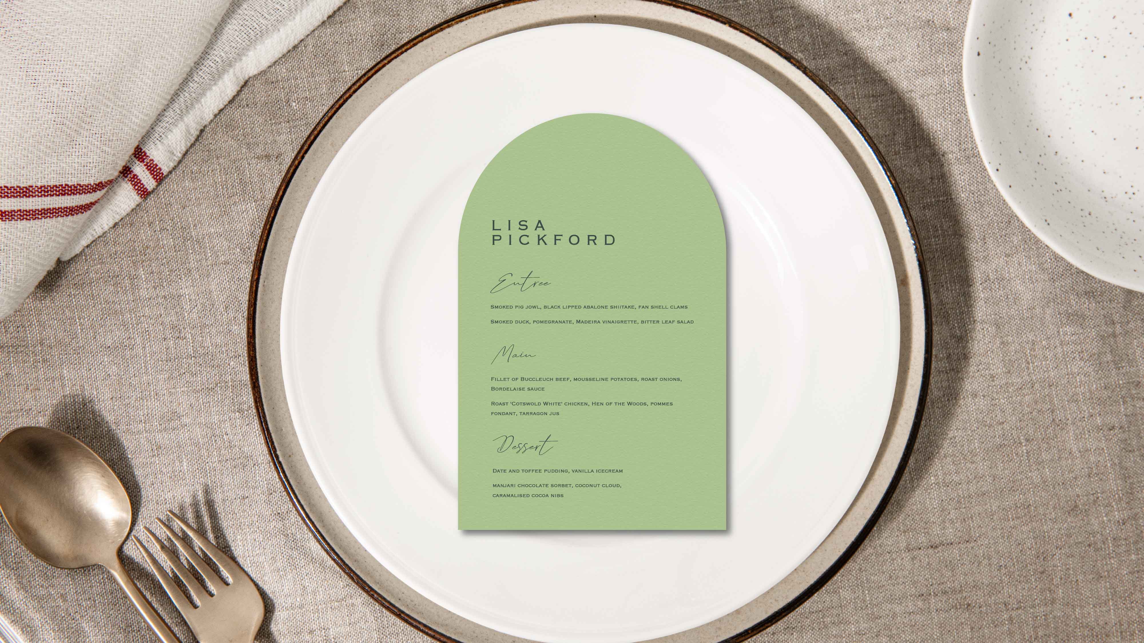 Menu Design 8