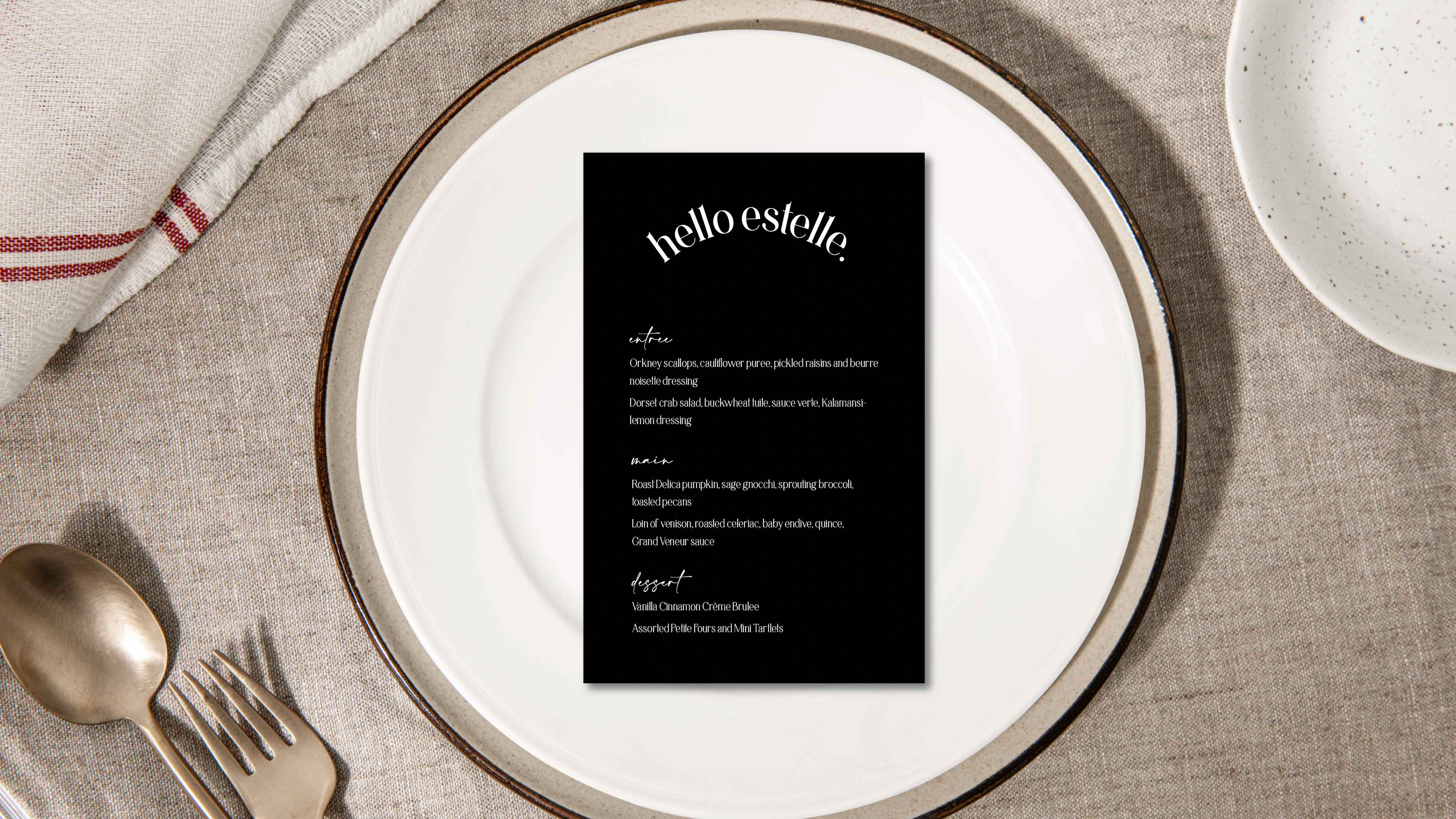 Menu Design 6