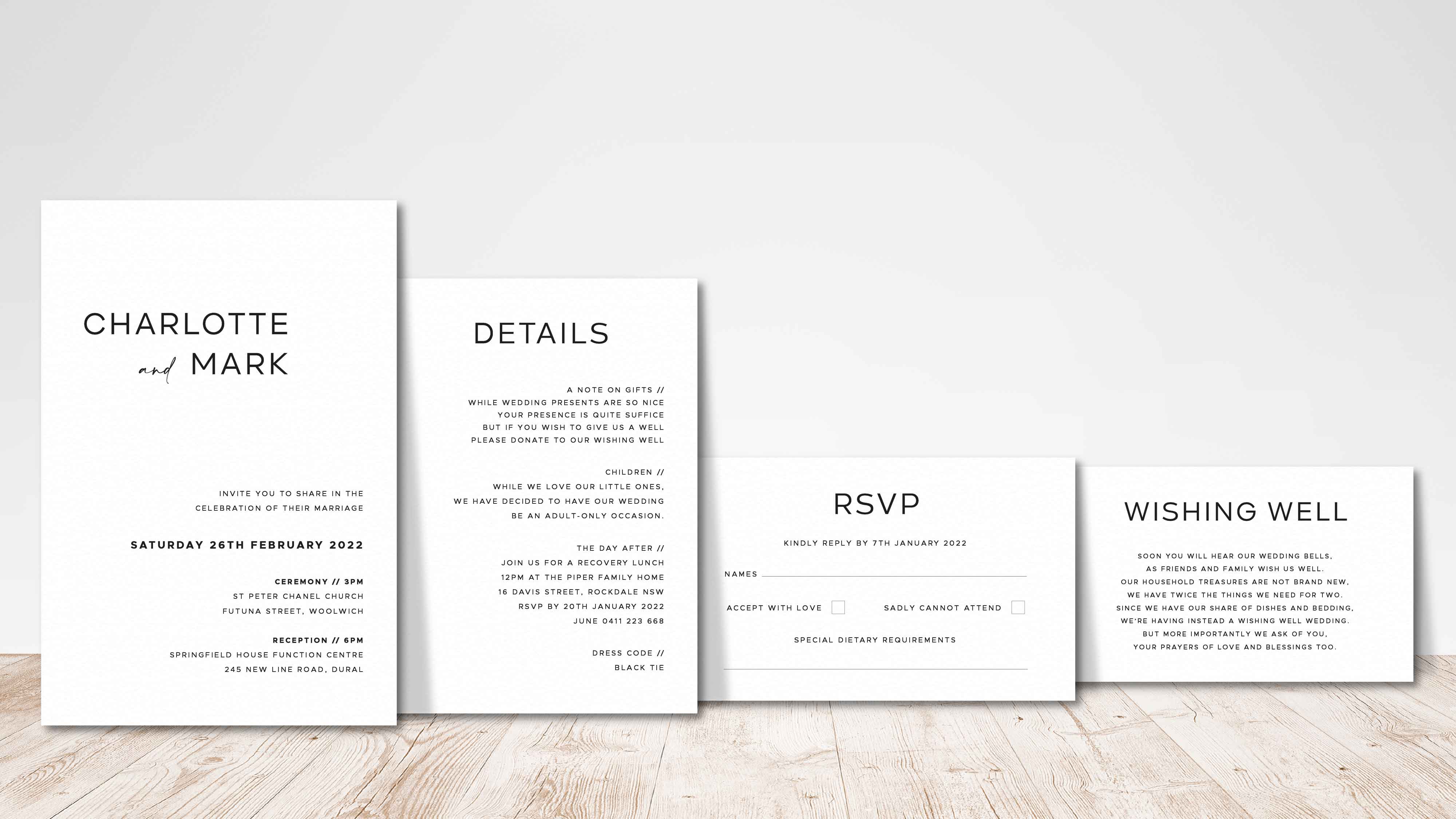 Invitation Suite Design 2