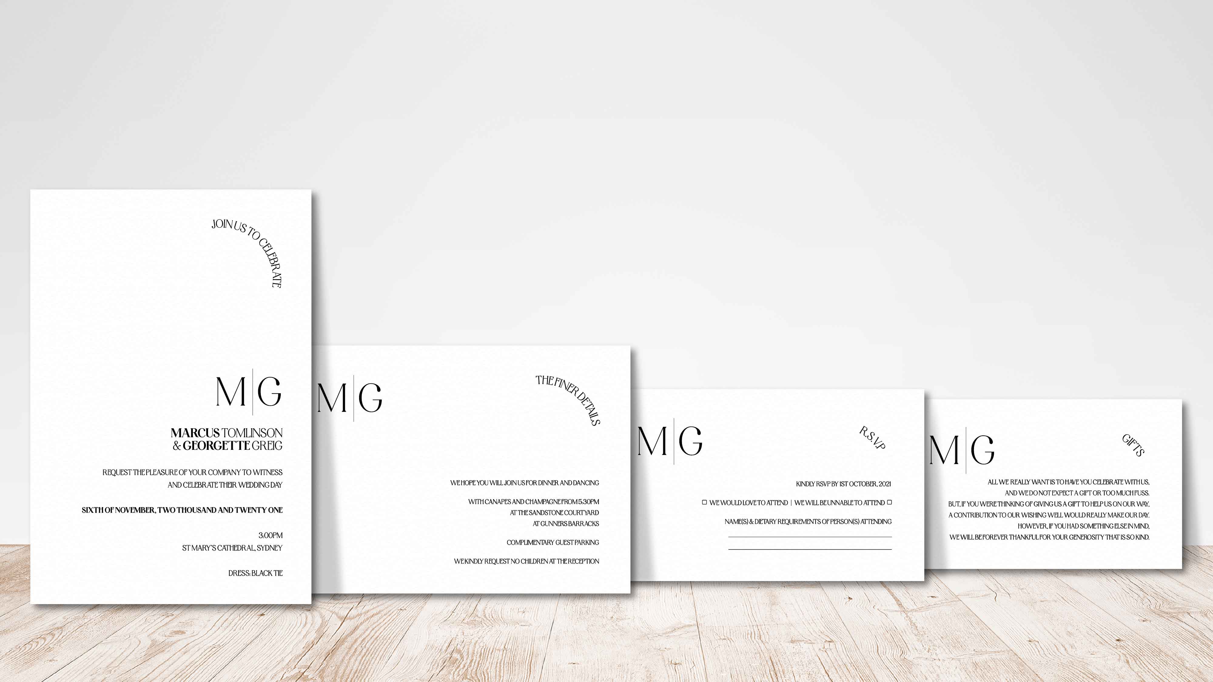 Invitation Suite Design 11