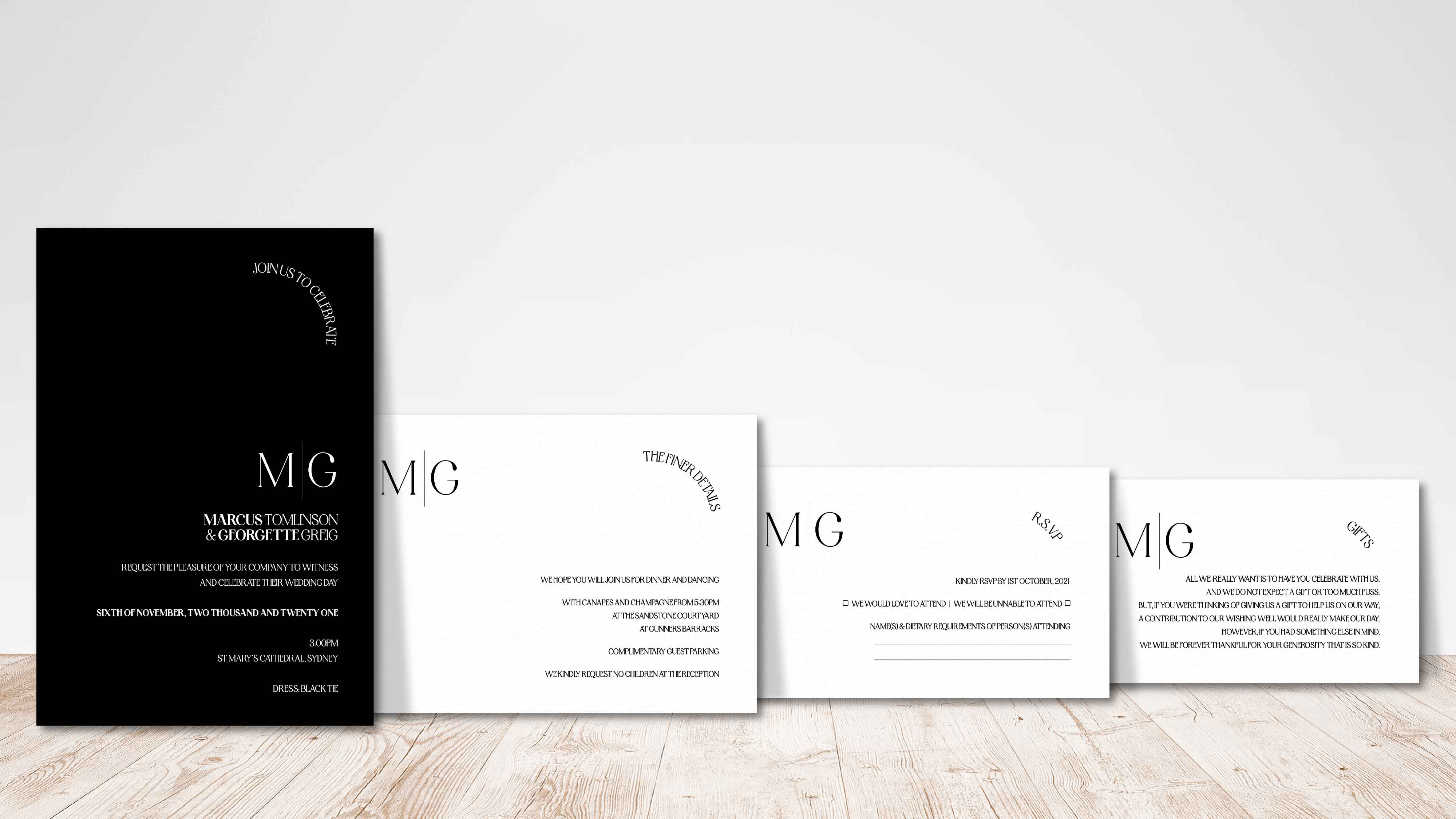 Invitation Suite Design 11