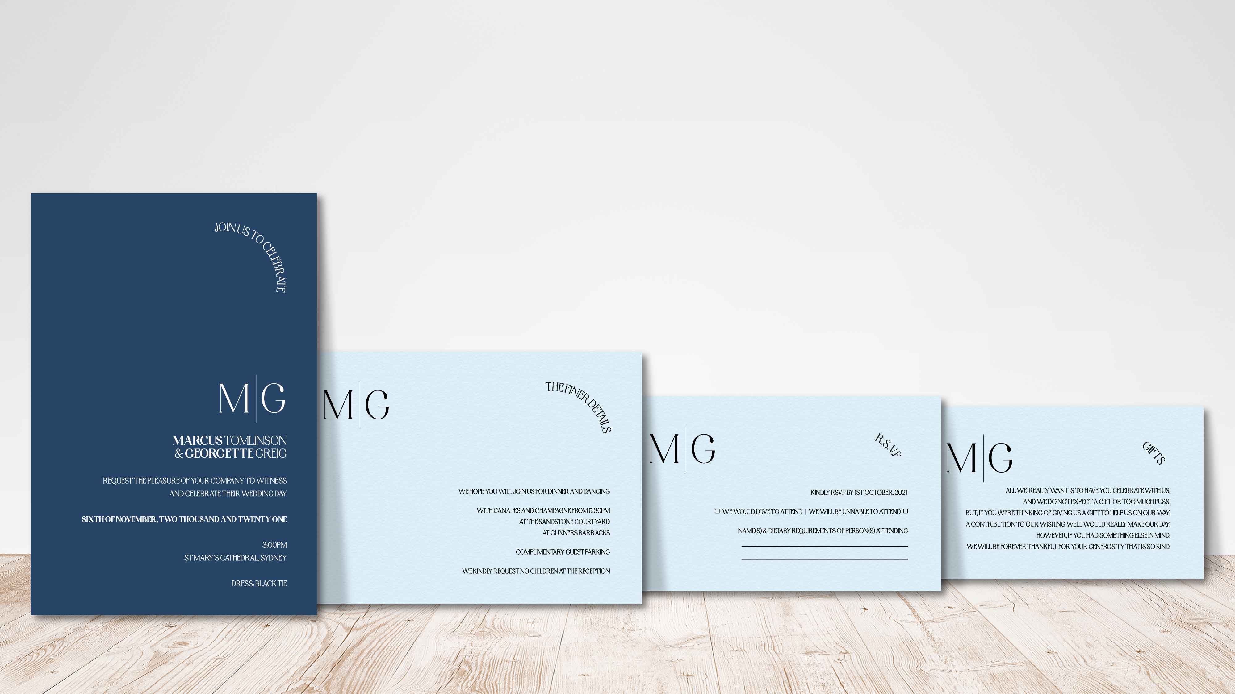 Invitation Suite Design 11