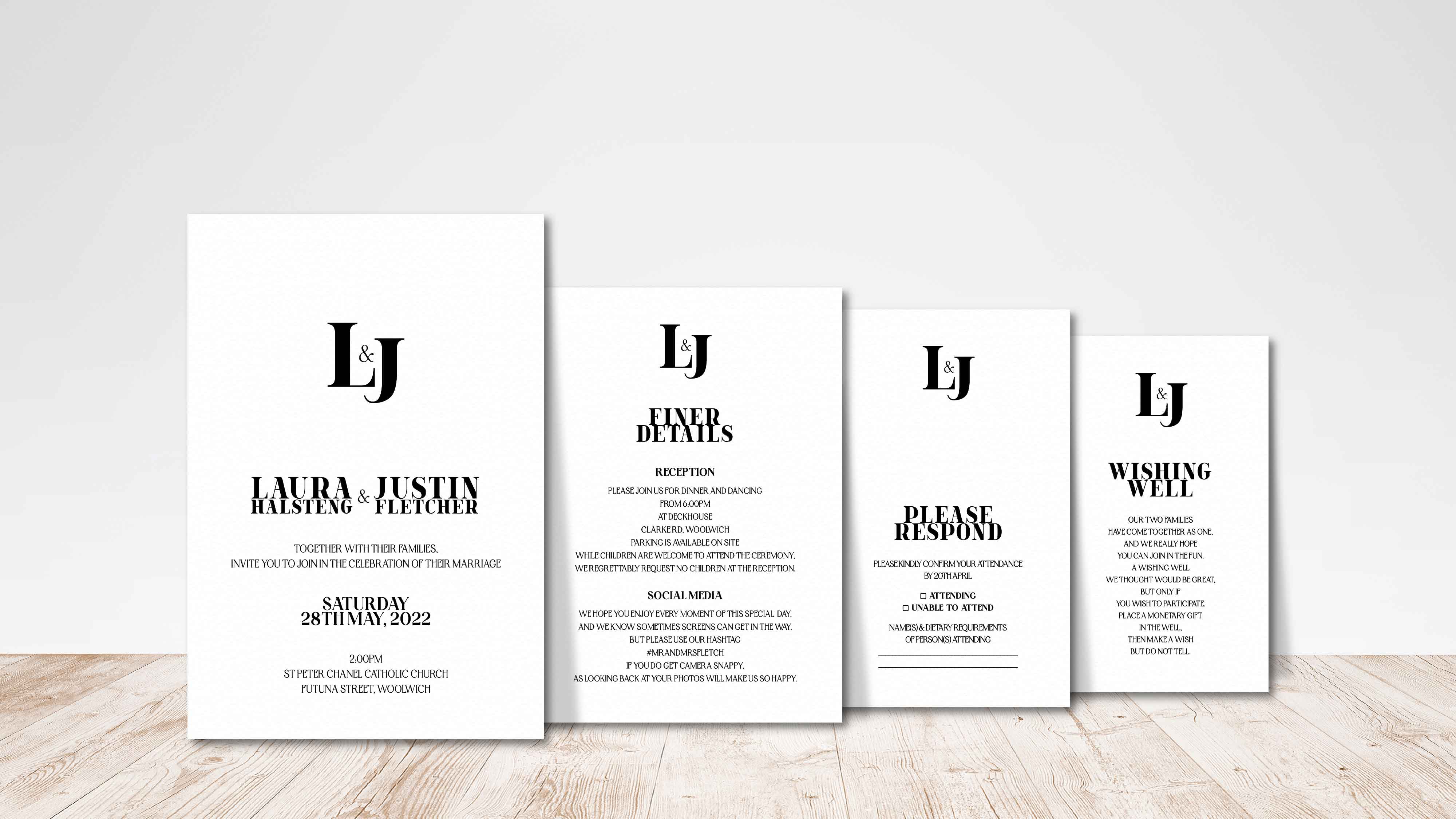 Invitation Suite Design 9