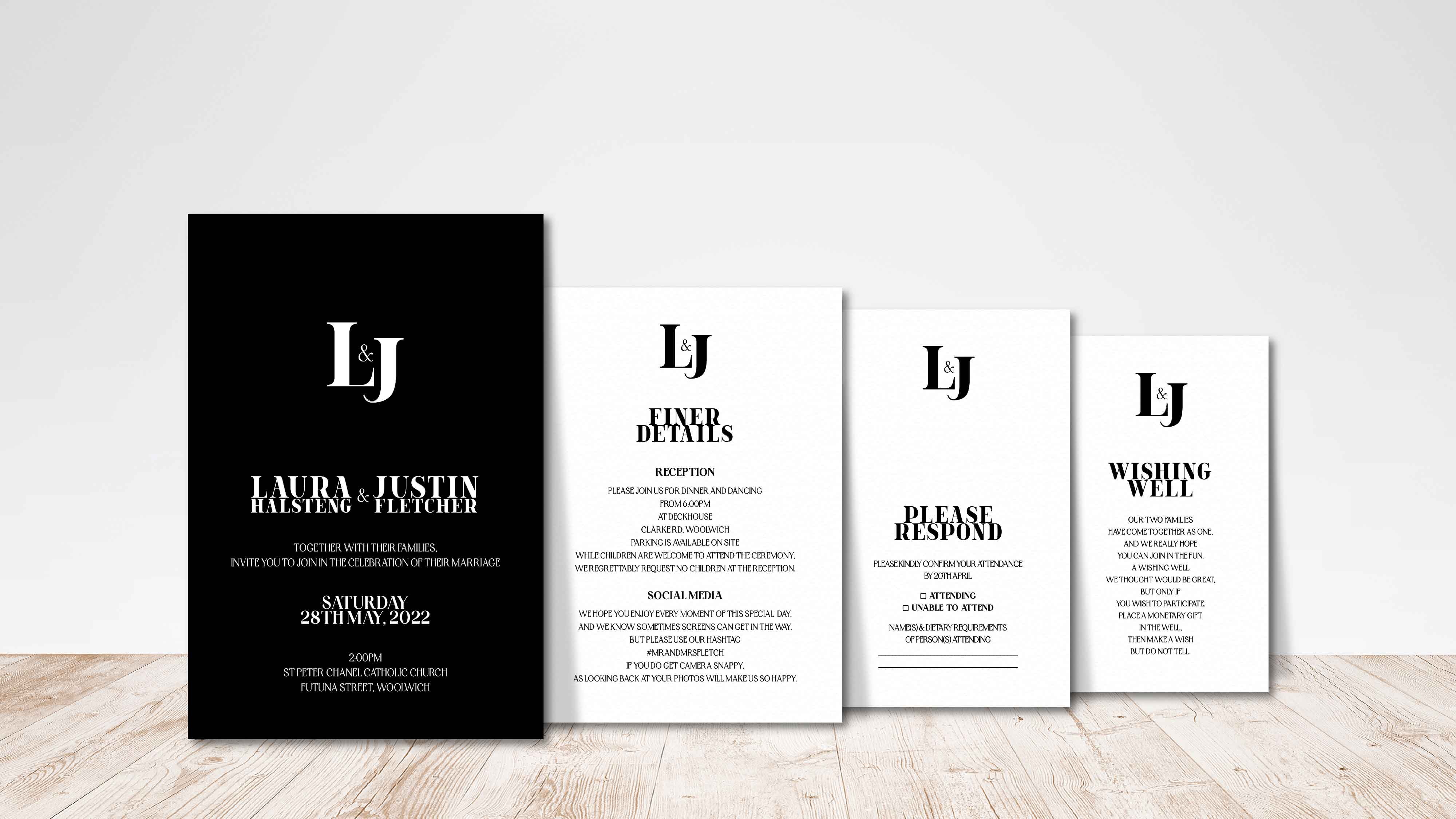 Invitation Suite Design 9