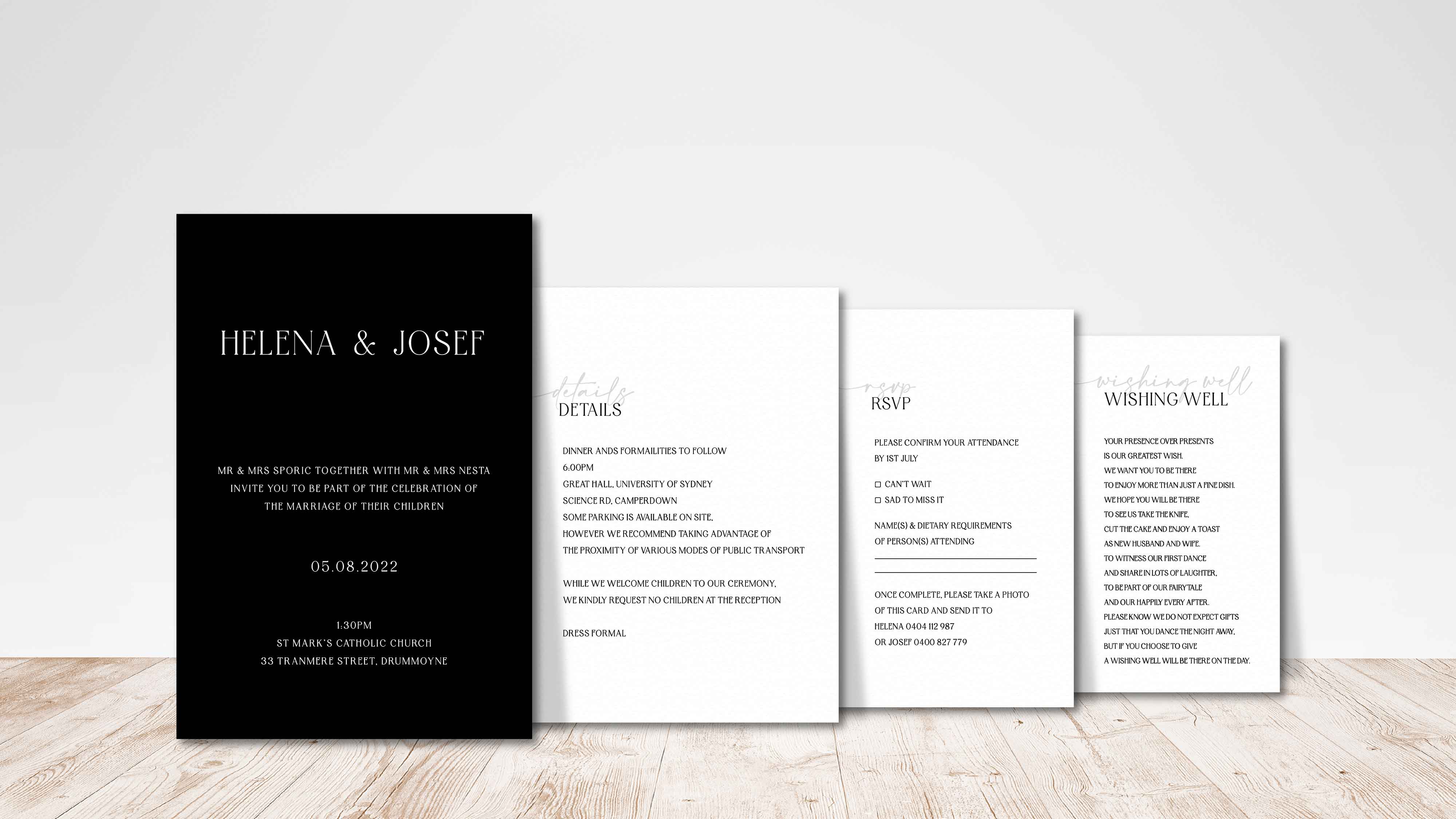 Invitation Suite Design 6