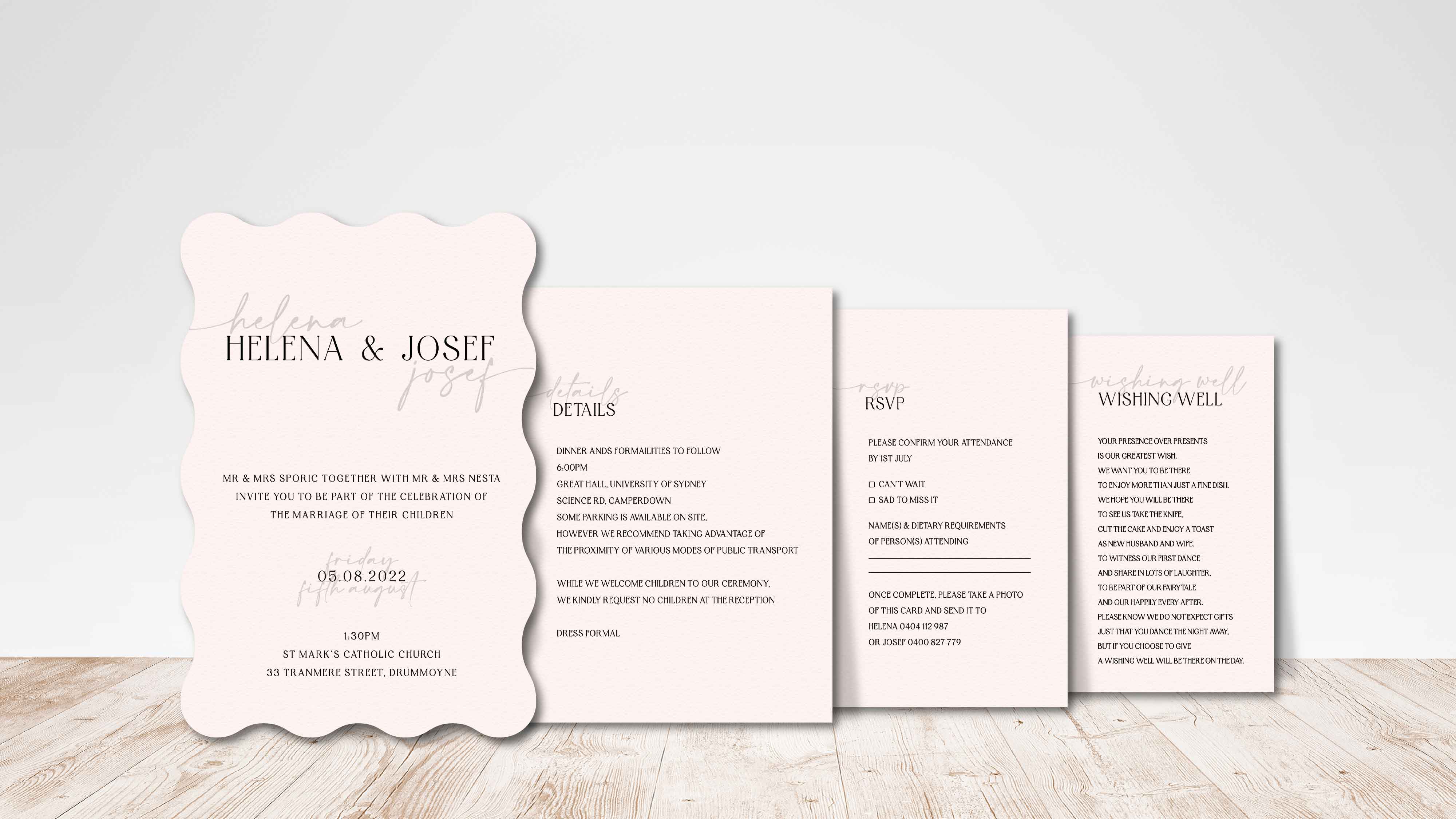 Invitation Suite Design 6