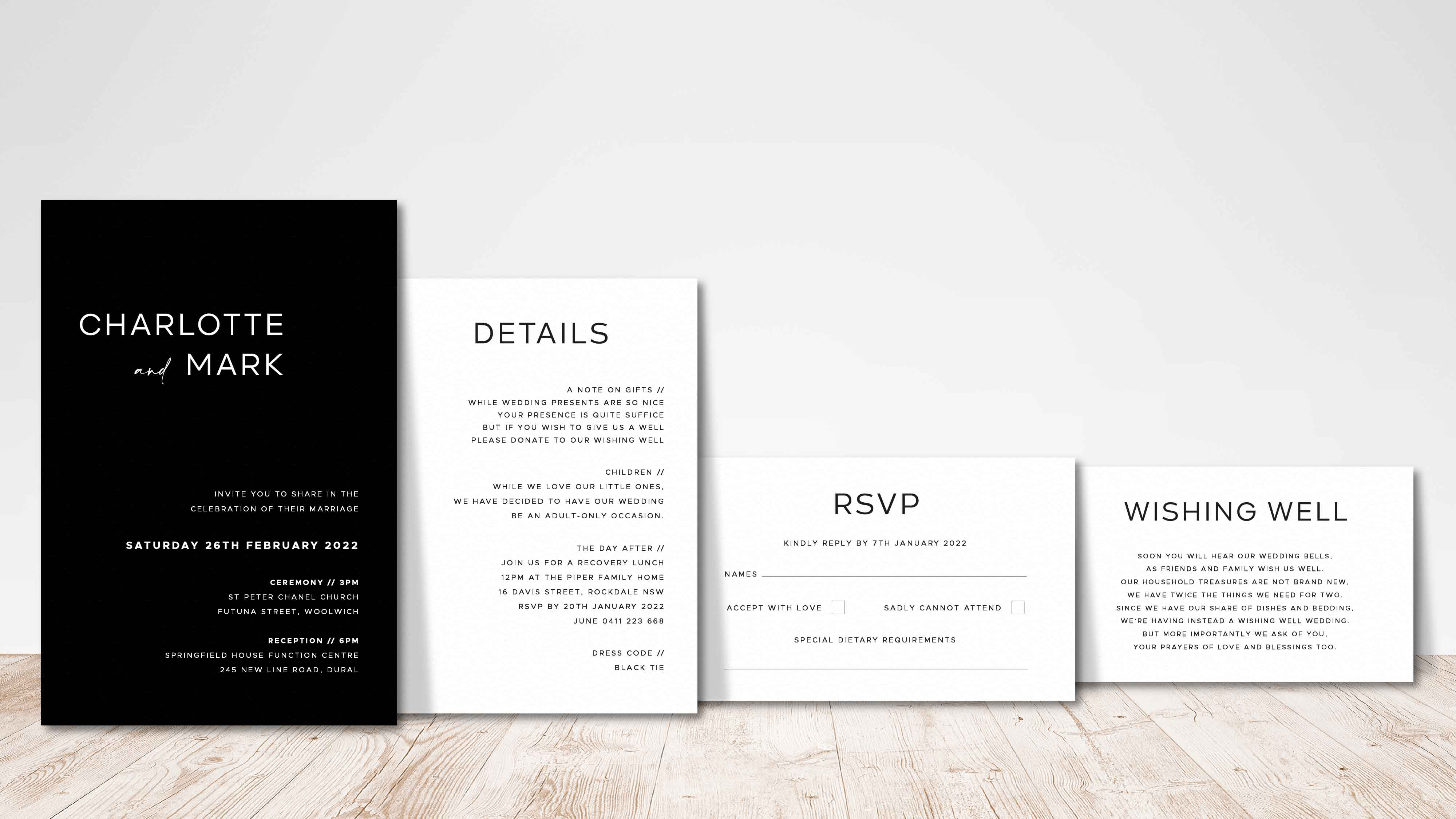 Invitation Suite Design 2