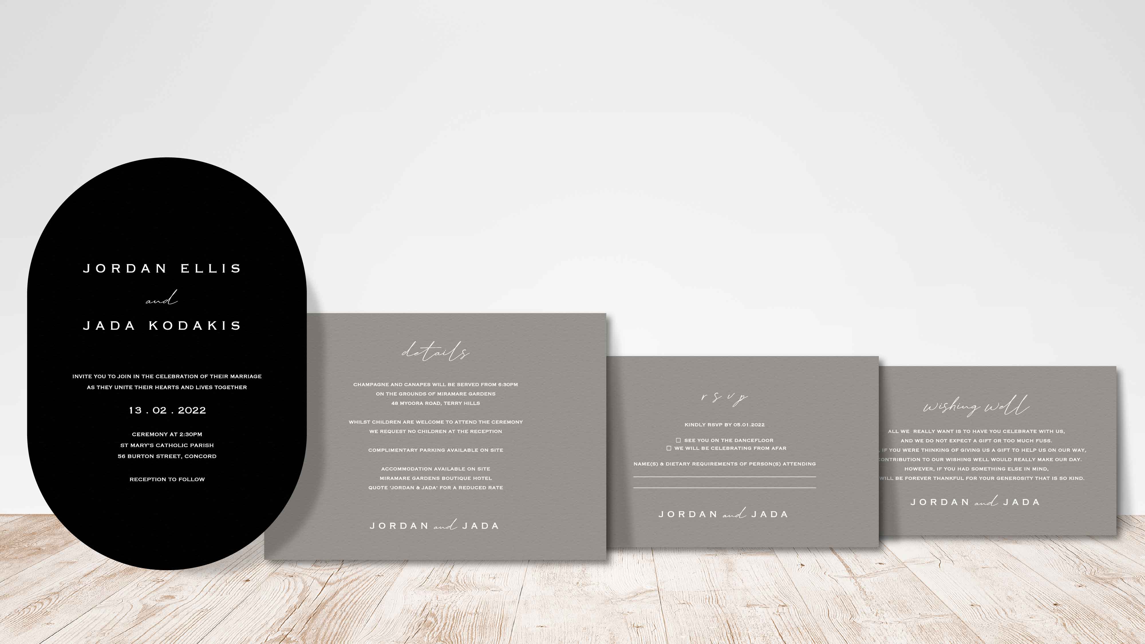 Invitation Suite Design 7