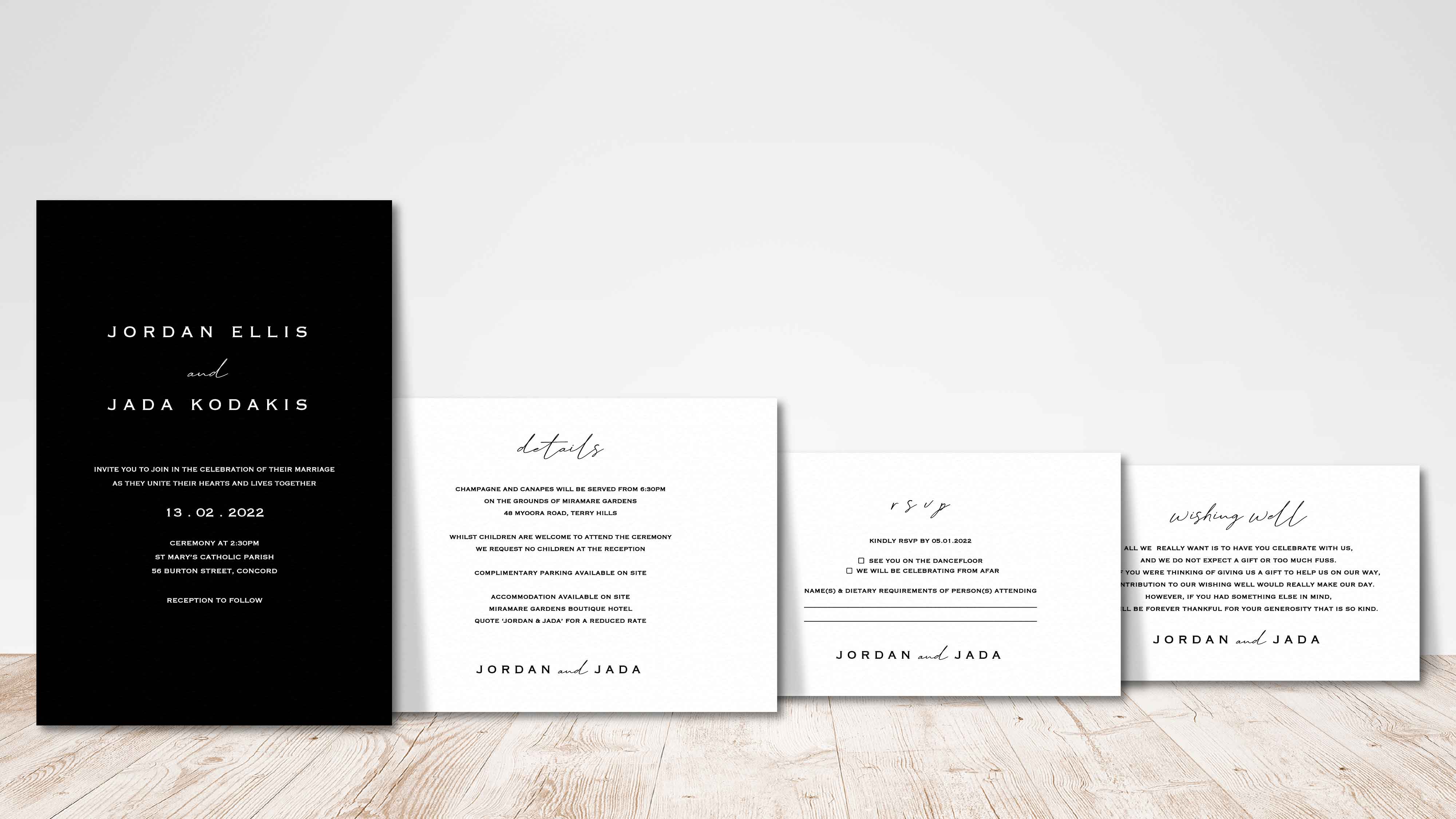 Invitation Suite Design 7