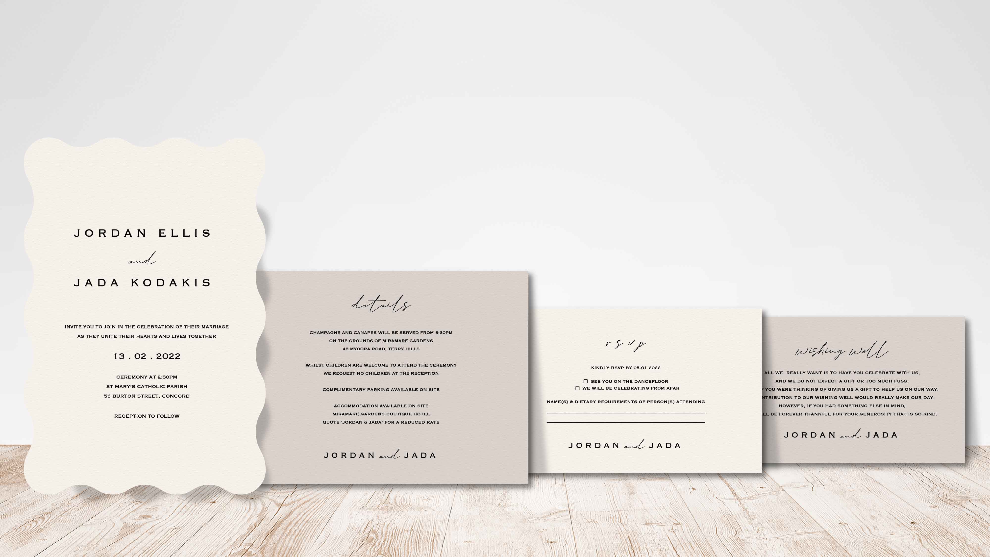 Invitation Suite Design 7