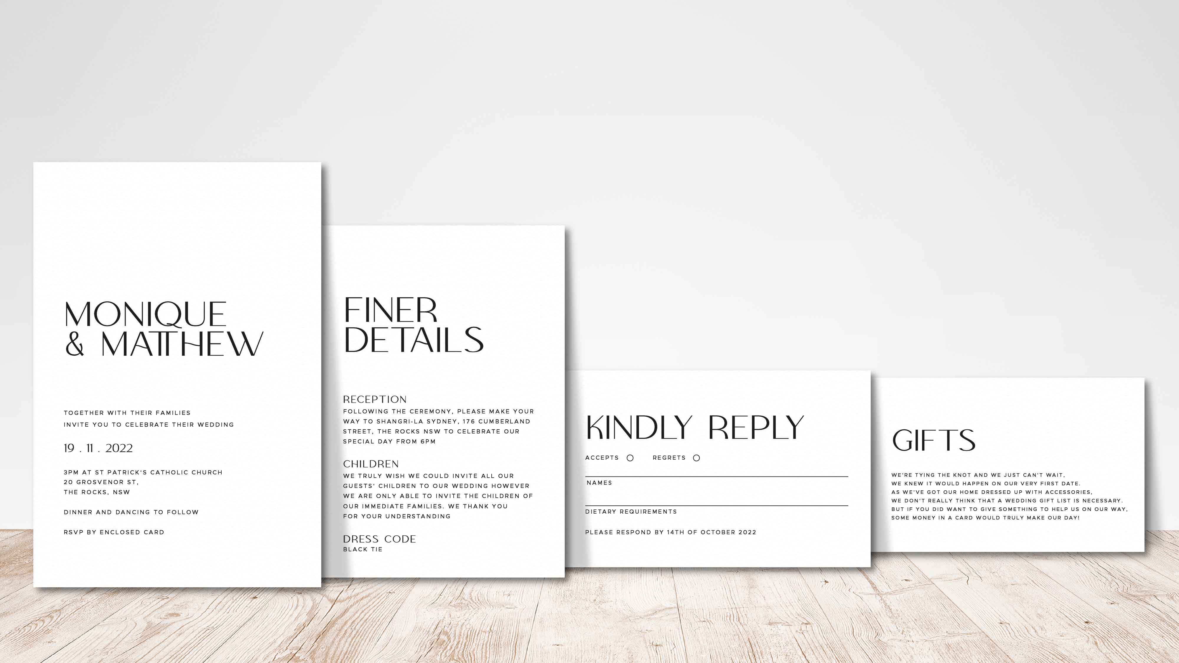 Invitation Suite Design 13