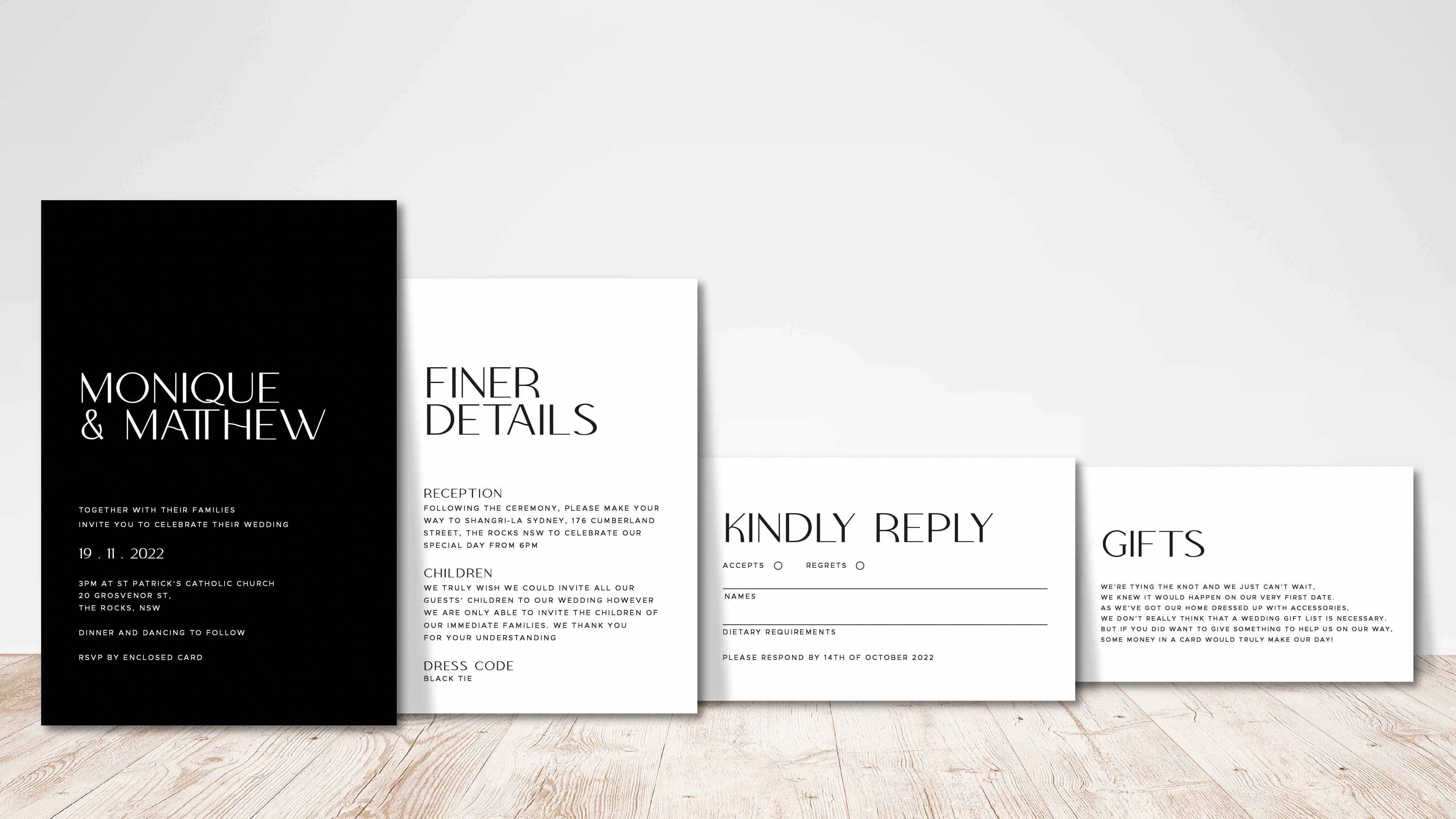 Invitation Suite Design 13