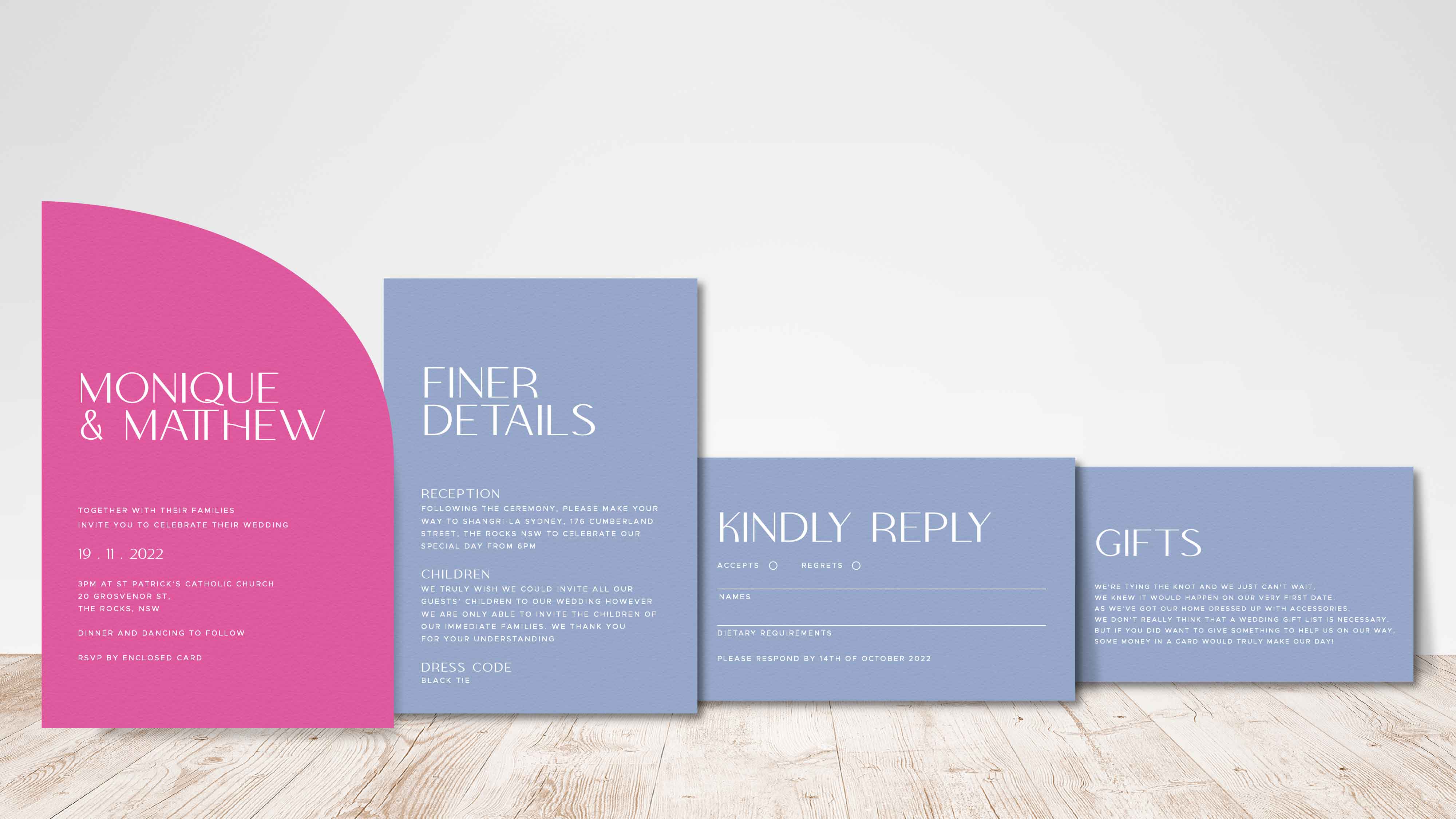 Invitation Suite Design 13