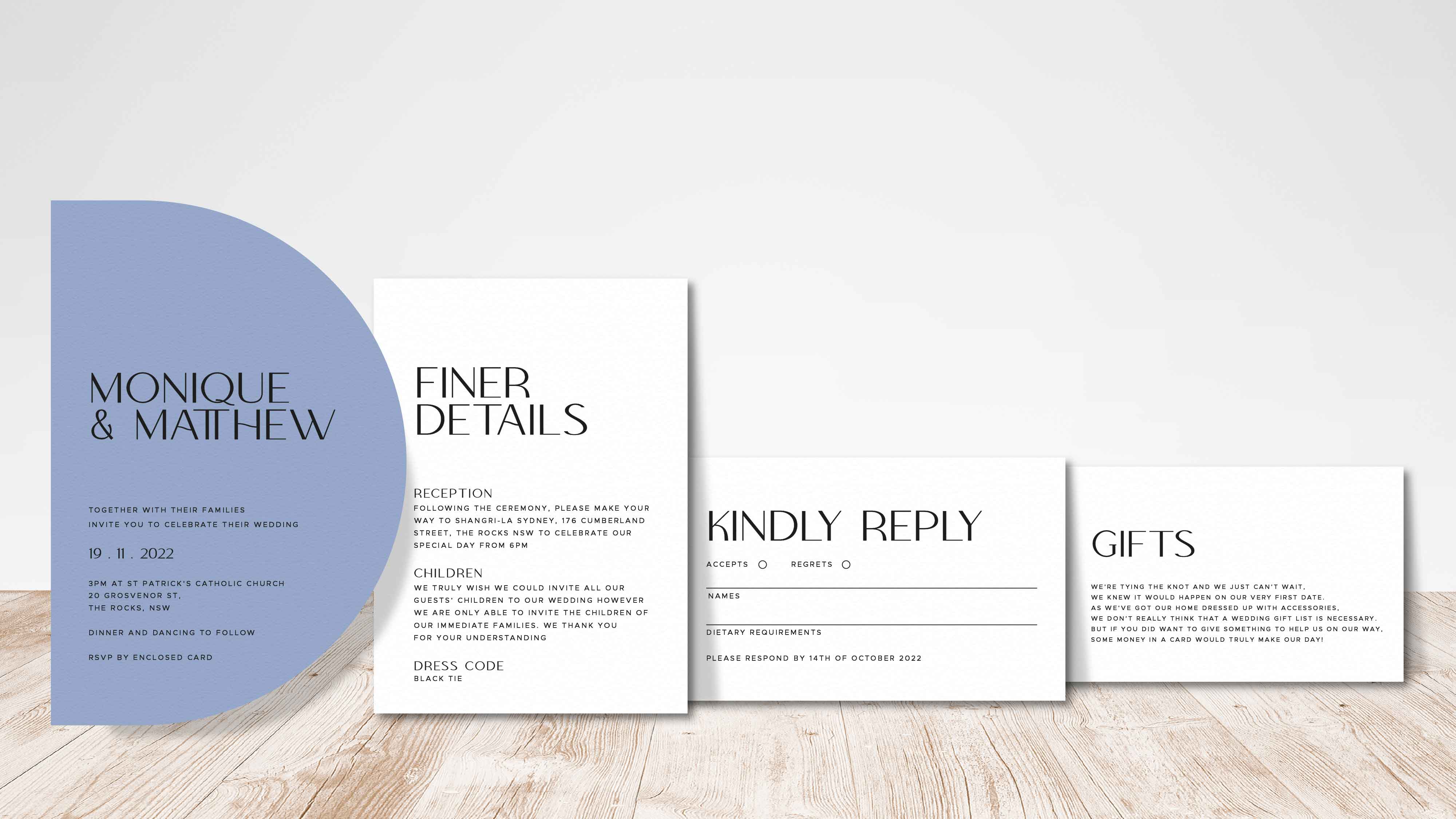 Invitation Suite Design 13