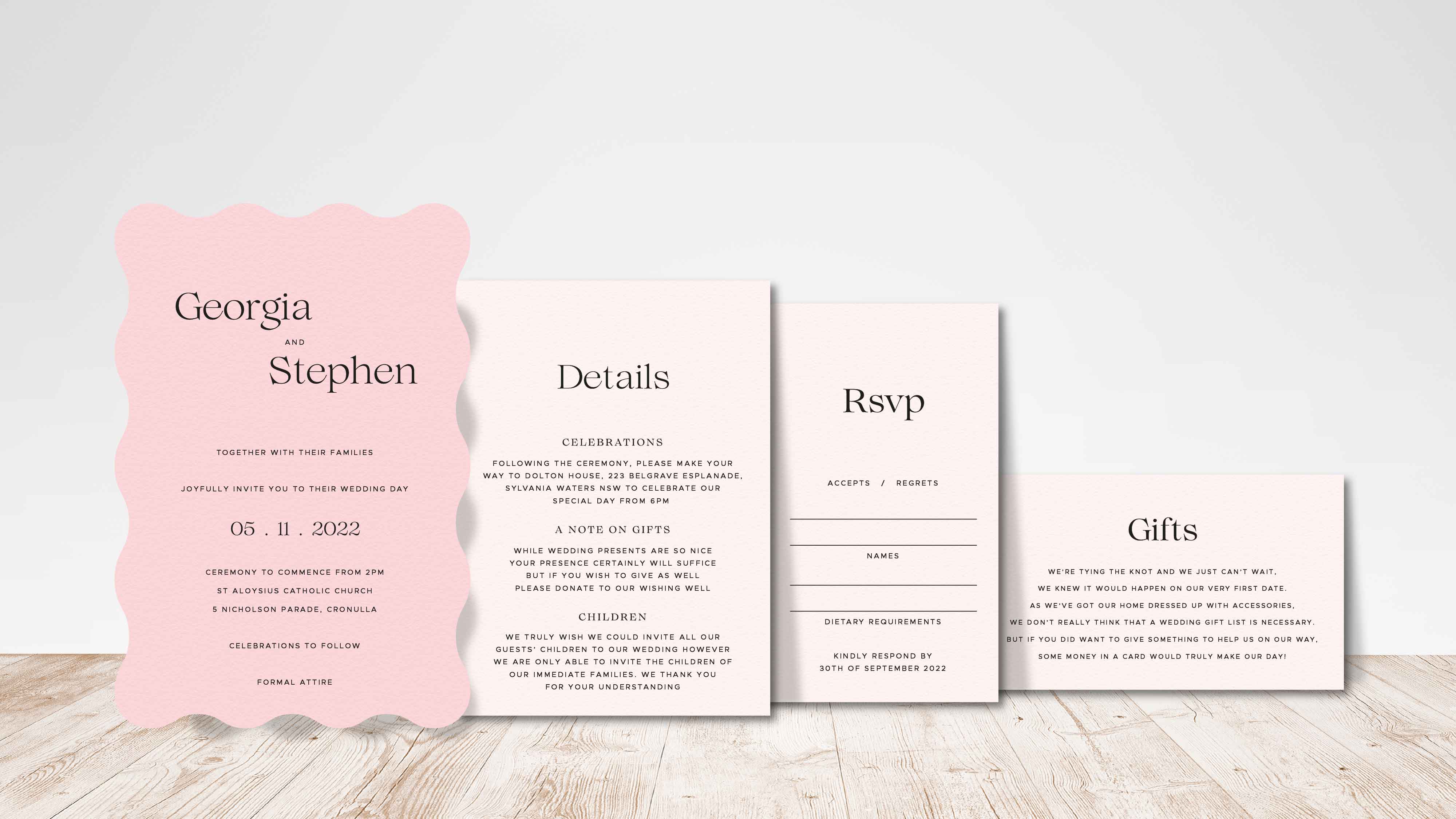 Invitation Suite Design 5