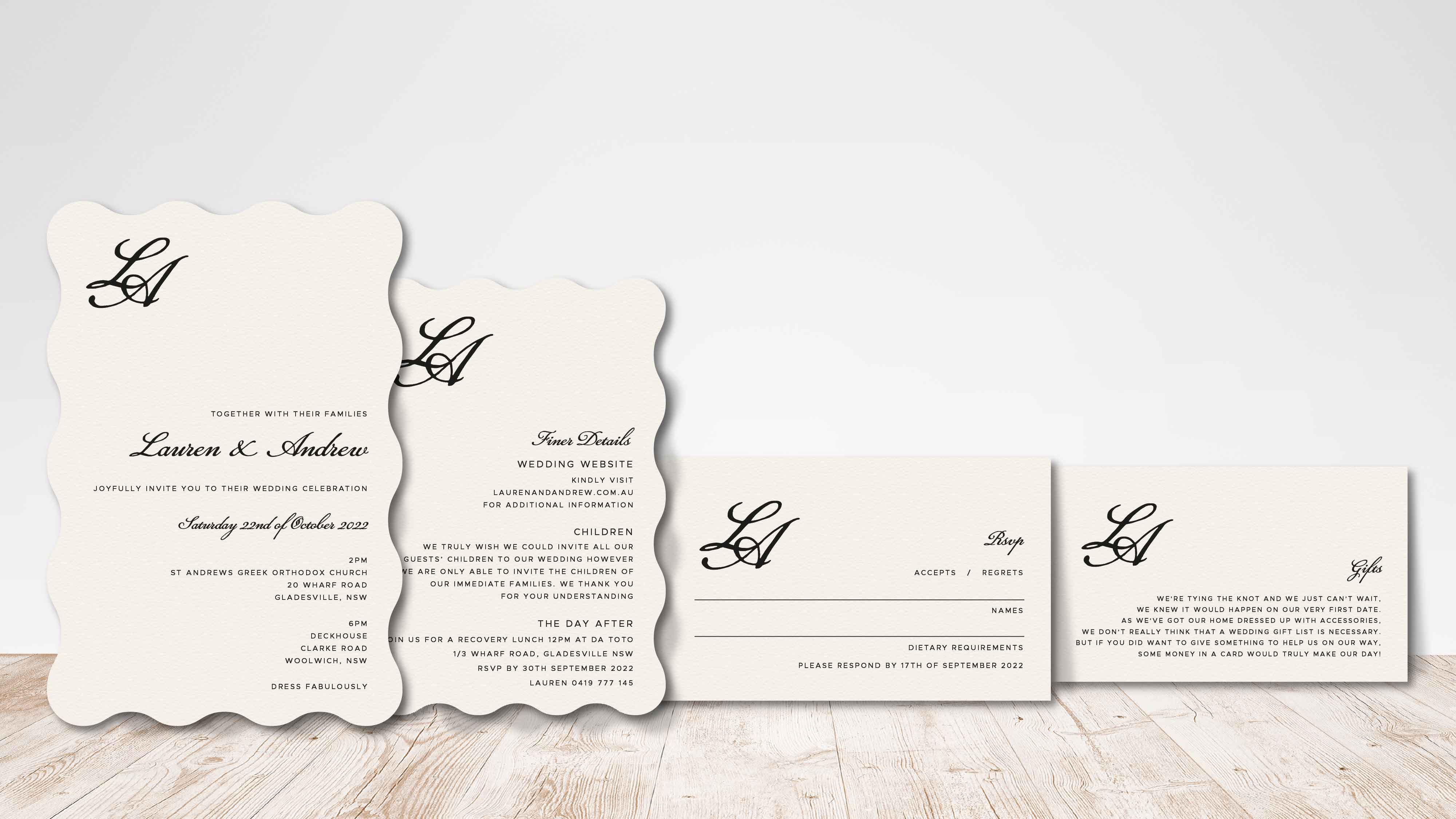 Invitation Suite Design 10