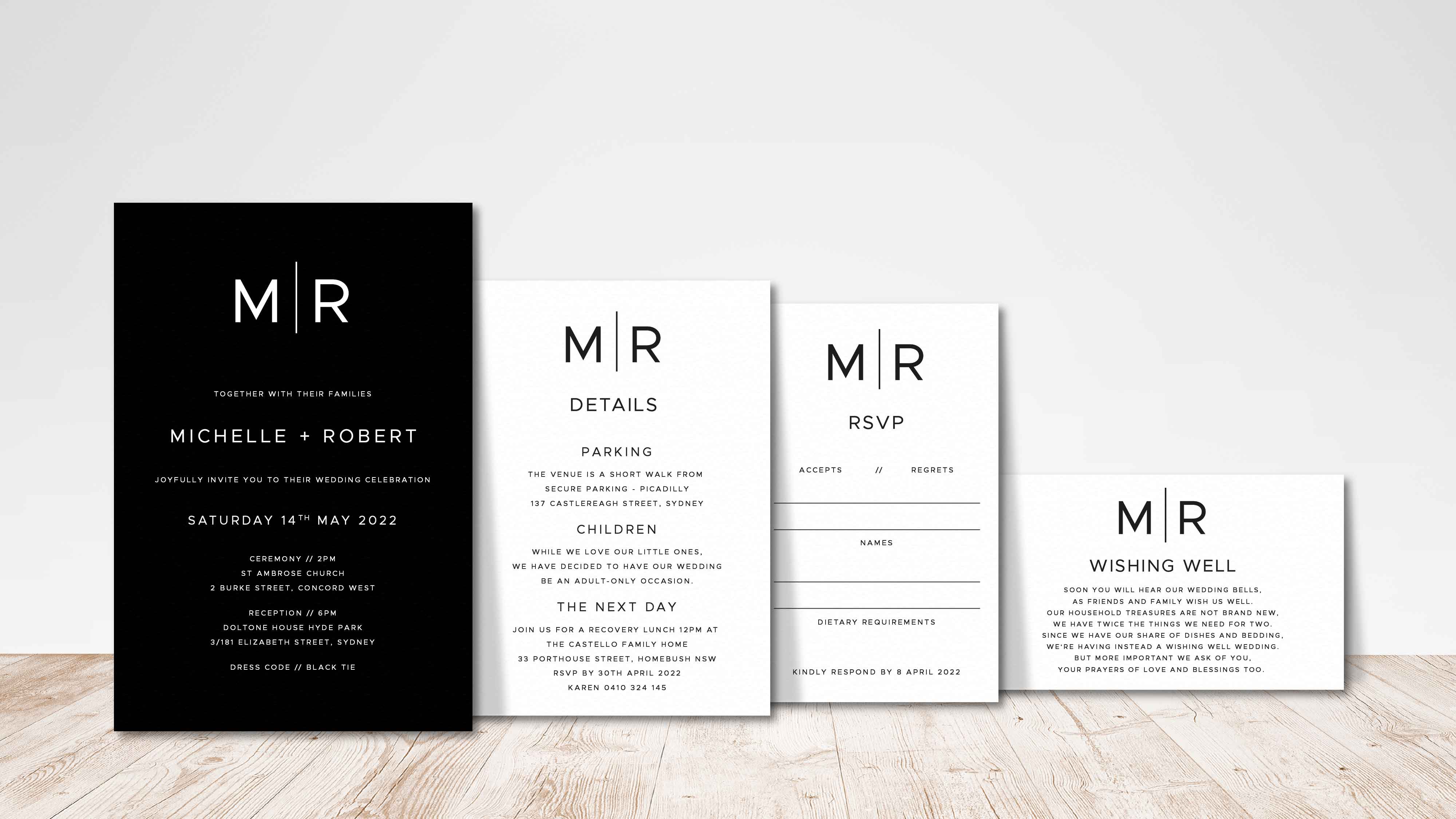 Invitation Suite Design 12