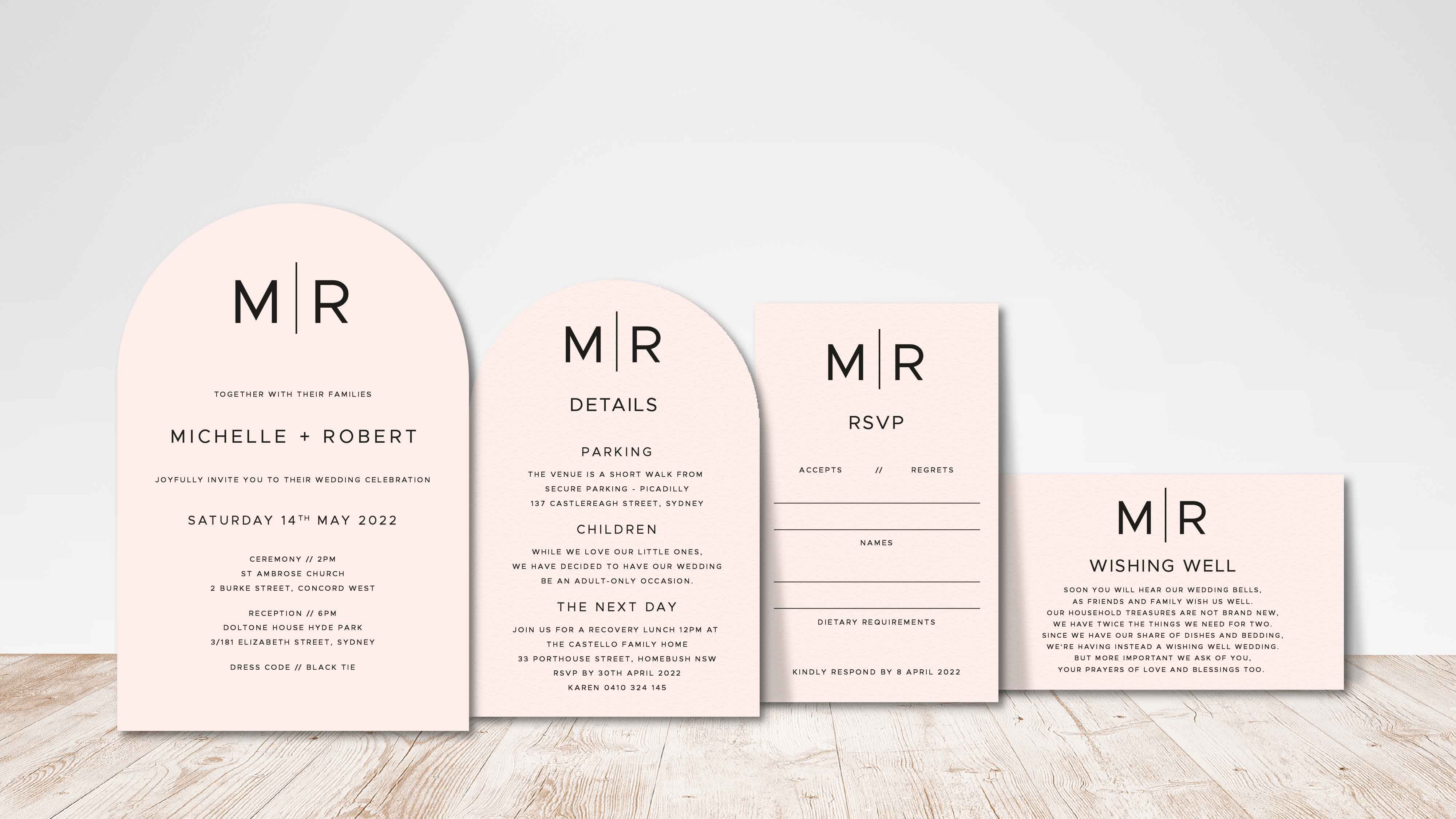 Invitation Suite Design 12