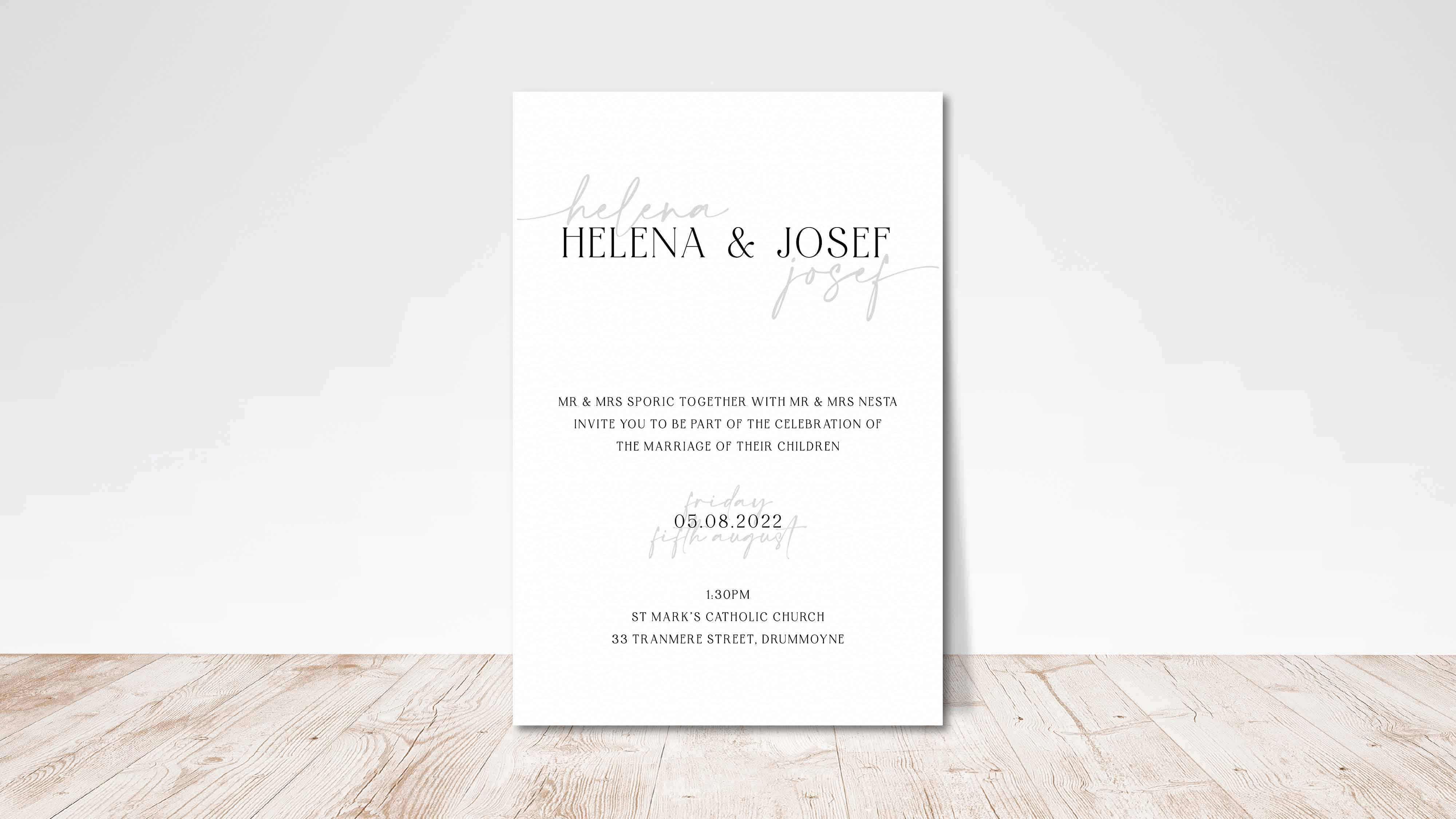 Invitation Design 6