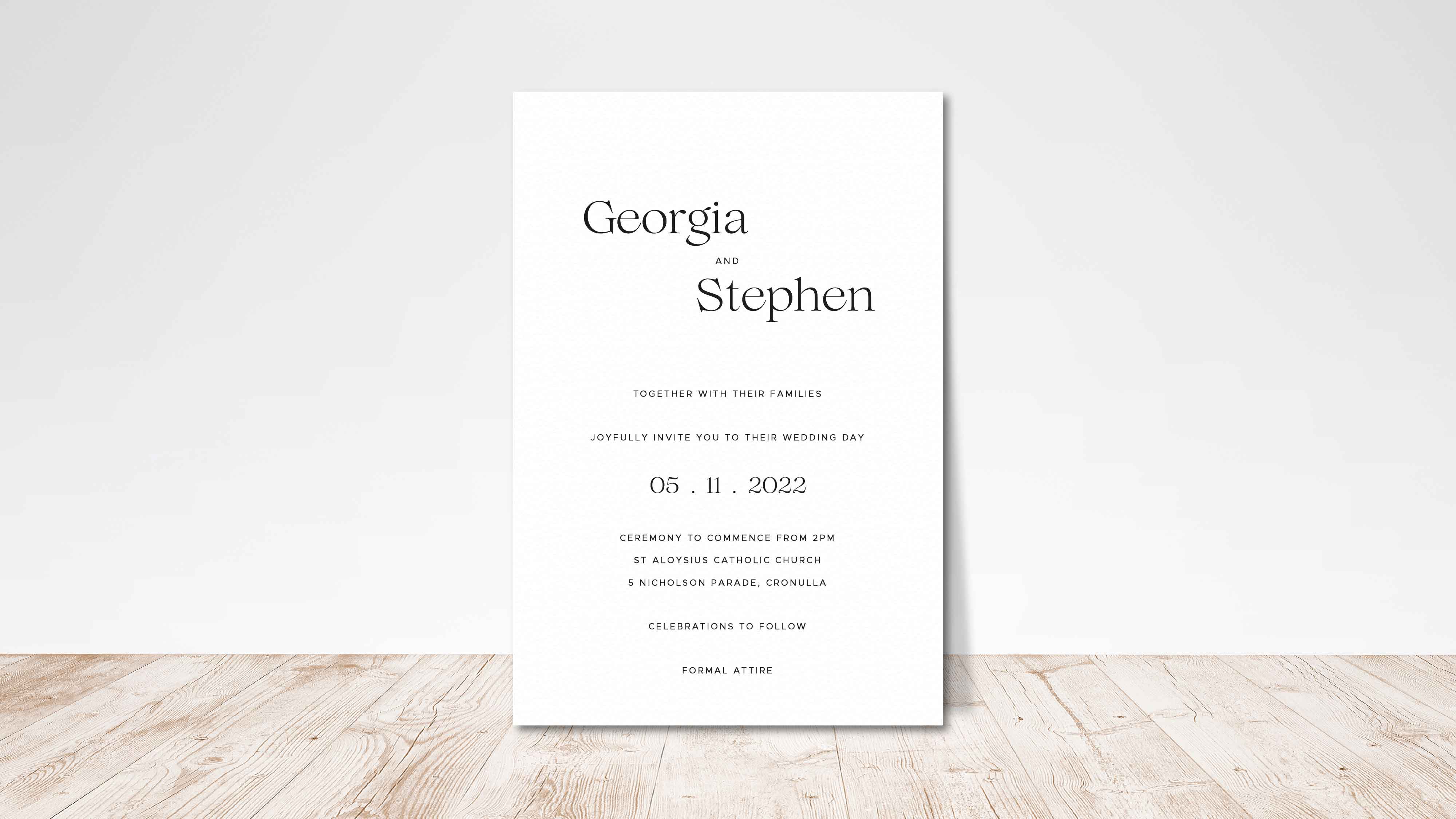 Invitation Design 5